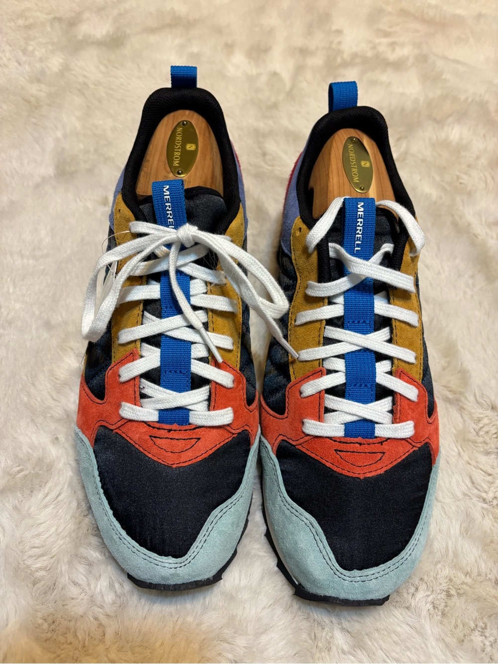 Merrell Alpine 83 Sneaker Women’s 9 Colorblock Suede Leather NWT Retro